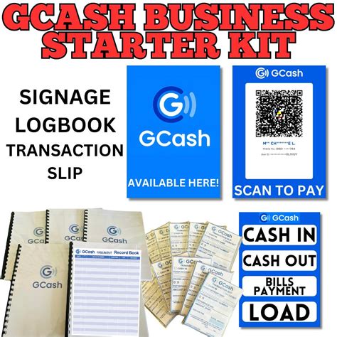 G C A S H BUSINESS STARTER KIT LOGBOOK  .